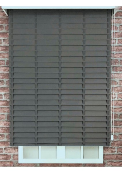 Picasso Shadow Silüet Kumaş Jaluzi Store Perde, Alüminyum Kasalı Yüksek Kaliteli - Antrasit 4333SHADOW fırsatları