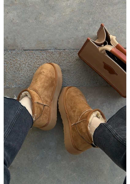 Kalın Yüksek Tabanlı Içi Kürklü Suya Dayanıklı Spor Kısa Kadın Bot Platform Taban fiyatları