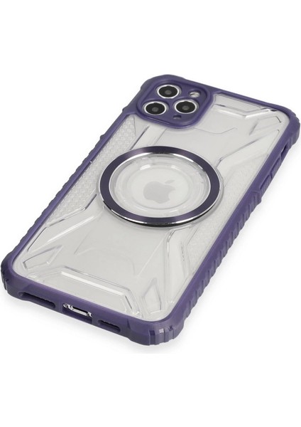 Iphone 11 Pro Max Kılıf Prag Magneticsafe Kapak - Derin Mor fırsatları