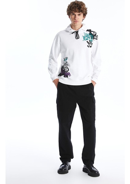 Yeni Sezon Uzun Kollu Baskılı Erkek Kalın Hoodie fiyatları