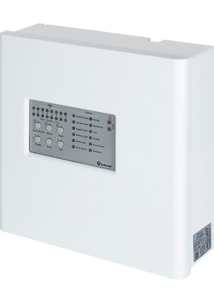 Teknim TFP-4408P 8 Bölgeli Konvaksiyonel Yangın Alarm Paneli