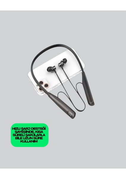 Lvsqvr Y12 Uyumlu Spor Bluetooth Kulaklık – Uzun Pil Ömrü, Manyetik Kulaklık Başlığı modelleri