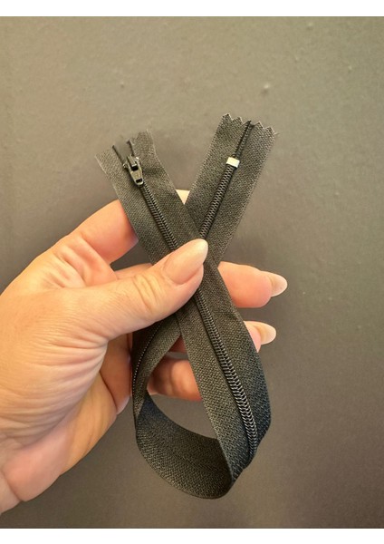 35X2 cm Siyah Fermuar fırsatları