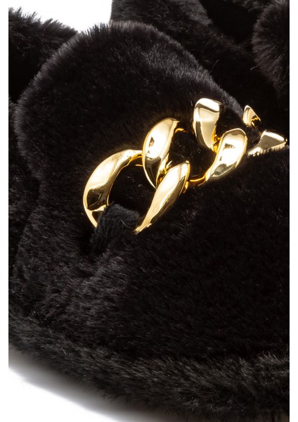 Angel Kadın Peluş Ev Ayakkabısı Siyah 37/41 modelleri