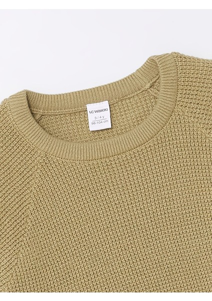 Yeni Sezon Bisiklet Yaka Erkek Bebek Triko Kazak fırsatları