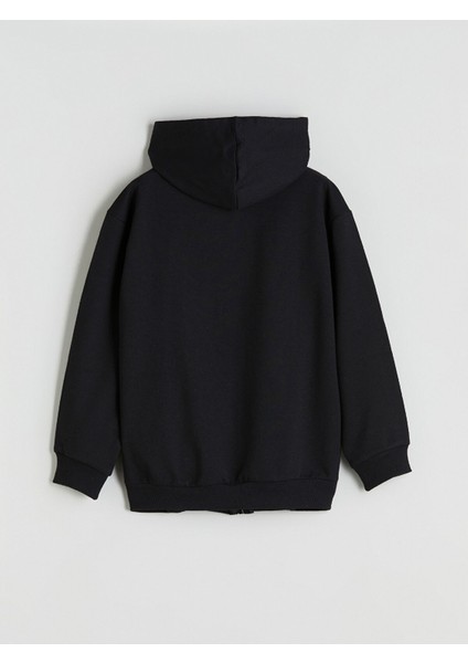 Yeni Sezon Kapüşonlu Erkek Çocuk Fermuarlı Sweatshirt modelleri