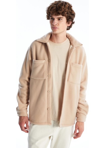 Yeni Sezon Rahat Kalıp Uzun Kollu Erkek Gömlek Ceket