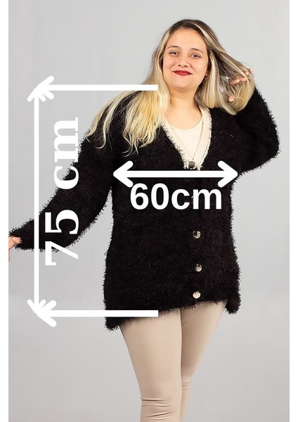 Sakallı Triko Oversize Hırka – Yumuşacık Doku, Rahat Oversize Kalıp, Şık Kış Stili fiyatları