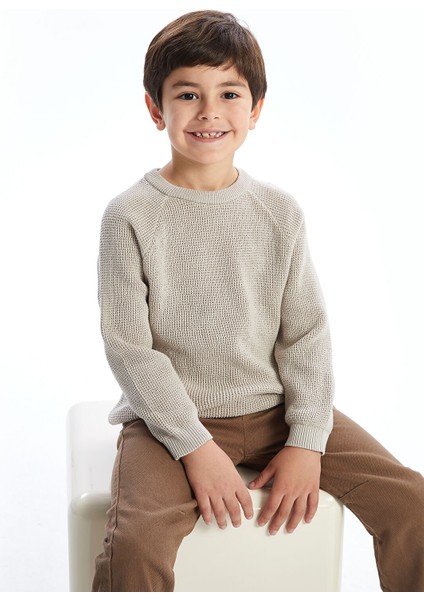 Yeni Sezon Bisiklet Yaka Erkek Bebek Triko Kazak