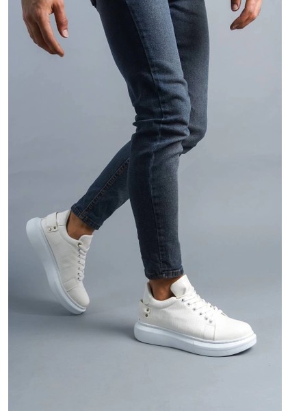 Nrtmsa KB047 Kuback Beyaz Crocodile Günlük Erkek Ayakkabı (Numara: 40) modelleri