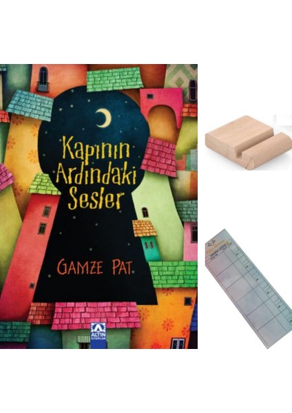 Kapının Ardındaki Sesler / Gamze Pat / 5. ve 6. Sınıf / 10-12 Yaş Hikaye+Tablet Tutucu+Takip Ayracı