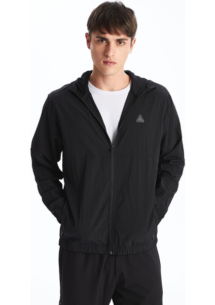 Yeni Sezon Kapüşonlu Uzun Kollu Erkek Fermuarlı Sweatshirt