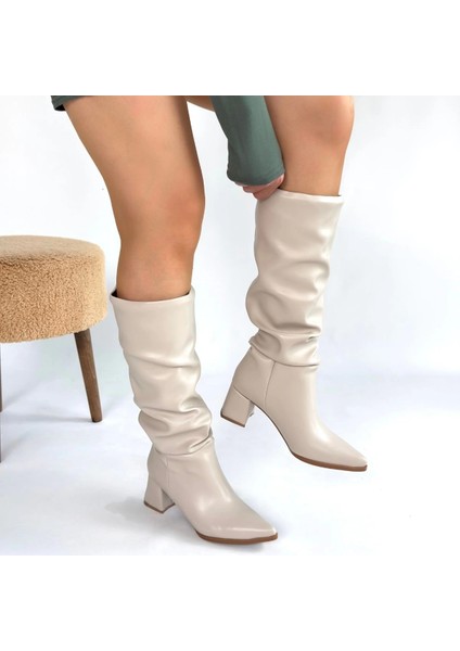 Lvsqvr Pitay Ten Cilt Topuklu Çizme (Numara: 37) fırsatları