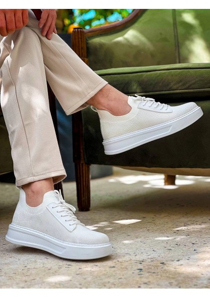Nrtmsa KB-116 Kuback Beyaz Bağcıklı Triko Günlük Erkek Ayakkabı (Numara: 41) fiyatları