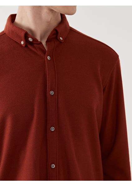 Yeni Sezon Slim Fit Uzun Kollu Erkek Gömlek modelleri