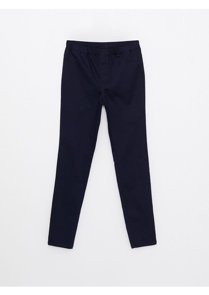 Yeni Sezon Beli Lastikli Basic Gabardin Kız Çocuk Pantolon fiyatları