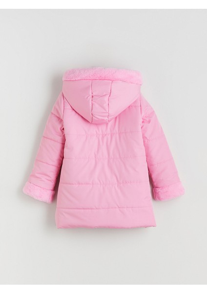 Yeni Sezon Kapüşonlu Kız Çocuk Mont modelleri