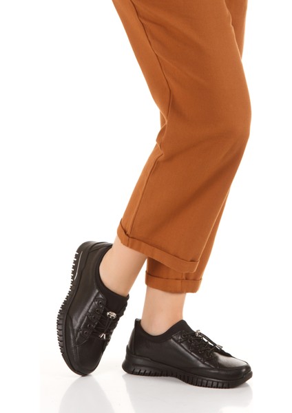 Iç Dış Hakiki Deri Ortopedik Taban Günlük Kadın Spor Ayakkabı Sneaker fırsatları