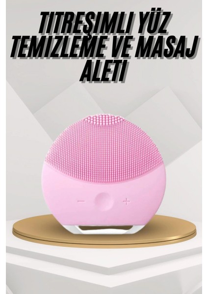 Ieg® Hassas Ciltlere Özel Titreşimli Yüz Temizleme ve Masaj Aleti
