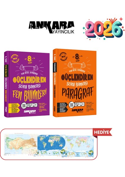 8.sınıf Güçlendiren Fen - Paragraf Soru Bankas