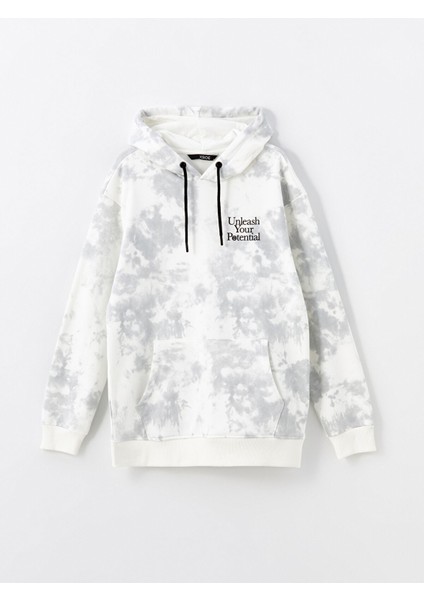 Yeni Sezon Uzun Kollu Baskılı Erkek Kalın Hoodie indirimleri