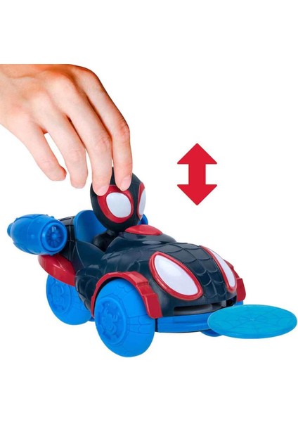 Spidey Disk Fırlatan Araba PDY01000