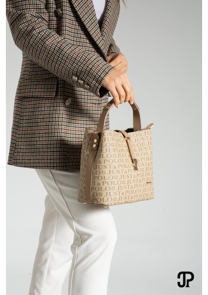 Orijinal Just Polo Collection 4 Bölmeli Lüks Yumuşak Deri Ayarlanabilir Çapraz Askılı Omuz Çantası fırsatları