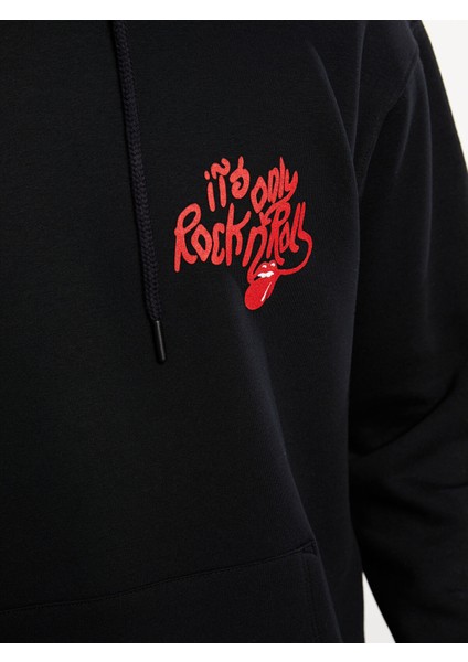 Yeni Sezon Uzun Kollu Baskılı Erkek Kalın Hoodie fırsatları