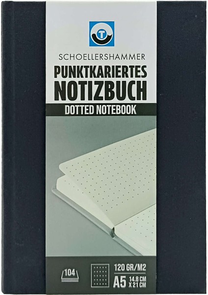 Schoellershammer Dot Noktalı Defter 120 Gr. A5 104 Yaprak