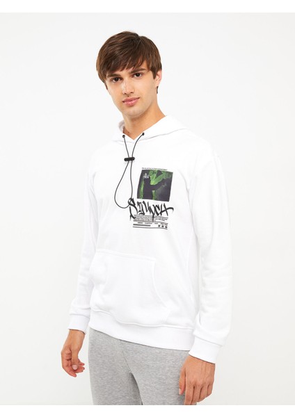 Yeni Sezon Uzun Kollu Baskılı Erkek Hoodie fiyatları