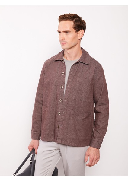 Yeni Sezon Rahat Kalıp Uzun Kollu Gabardin Erkek Gömlek Ceket fiyatları