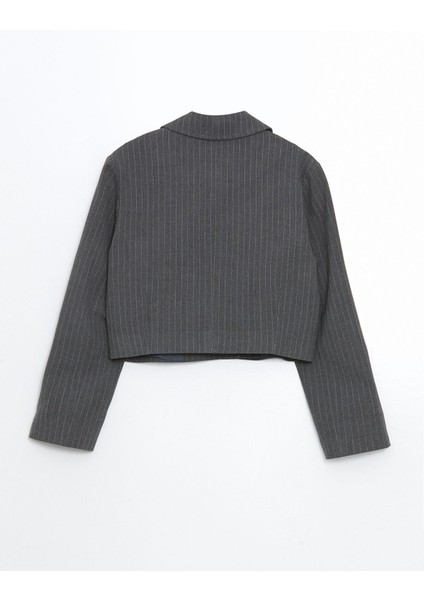 Yeni Sezon Çizgili Kız Çocuk Blazer Ceket fiyatları