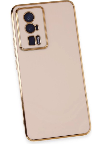 Xiaomi Poco F5 Pro Kılıf Volet Silikon - Pembe fırsatları