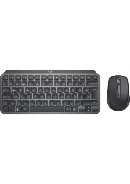 Logıtech Mx Keys Mini Combo Kablosuz Kurumsal Siyah 920-011063 Klavye+Mouse