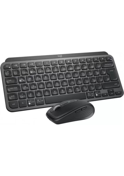 Logıtech Mx Keys Mini Combo Kablosuz Kurumsal Siyah 920-011063 Klavye+Mouse fiyatları