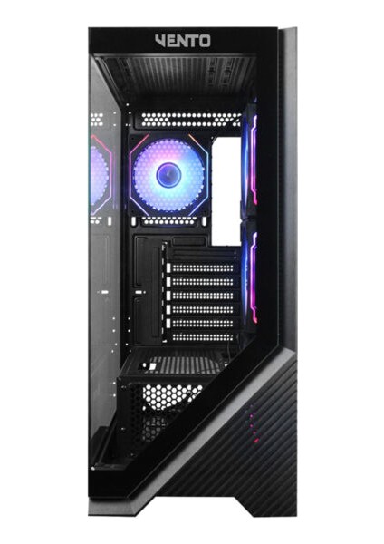 Vento VG4202FLA 750W 80+ Br Gen5 4X12CM Argb Fan E-Atx Temperli Cam 2xusb2.0/1xusb3.0 Siyah Gamıng Kasa fiyatları