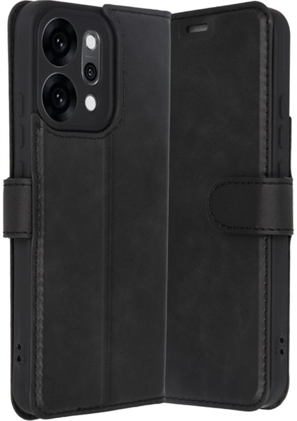 Oppo Reno 14 Kılıf Kapaklı Cüzdanlı Standlı Kılıf Azn-Trends