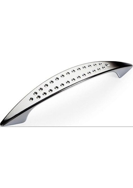Noktalı Dolap Çekmece Kulpu 96 mm Krom
