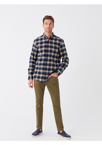 Yeni Sezon Dar Kalıp Erkek Chino Pantolon