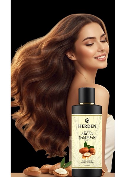 Argan Şampuanı 350 ml Tüm Saçlar Için