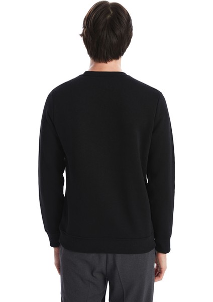 Yeni Sezon Bisiklet Yaka Baskılı Erkek Kalın Sweatshirt fırsatları