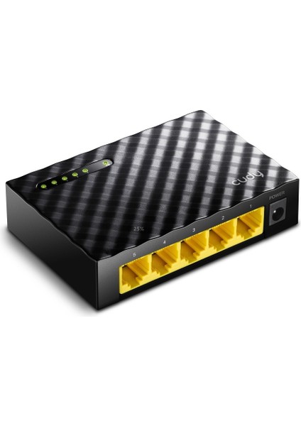 Cudy GS105D 5 Port 10/100/1000 Yonetılemez Desktop Swıtch Plastik Kasa