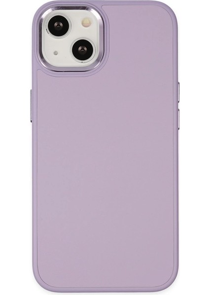 Iphone 14 Plus Kılıf Asya Deri Silikon - Lila