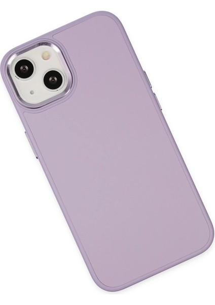 Iphone 14 Plus Kılıf Asya Deri Silikon - Lila modelleri