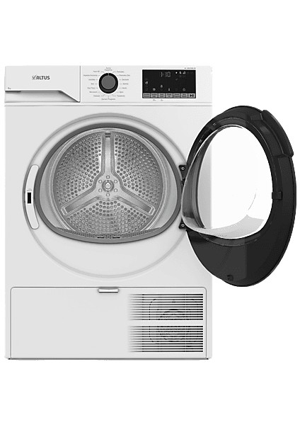 Al Km 846 M 8 kg E Enerji Sınıfı Isı Pompalı Kurutma Makinesi Beyaz modelleri