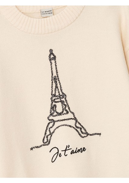 Yeni Sezon Bisiklet Yaka Kız Çocuk Triko Kazak fiyatları