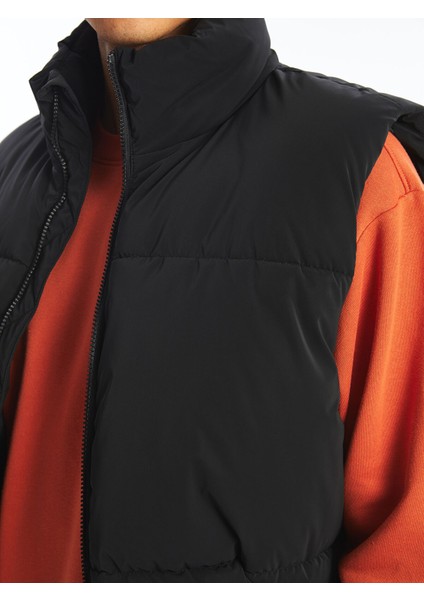 Yeni Sezon Standart Kalıp Dik Yaka Erkek Şişme Yelek modelleri