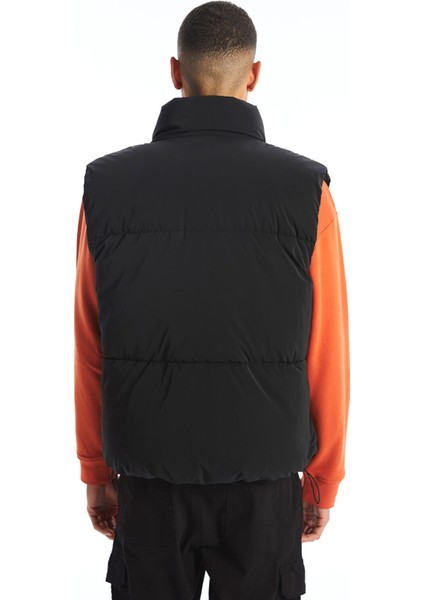 Yeni Sezon Standart Kalıp Dik Yaka Erkek Şişme Yelek indirimleri