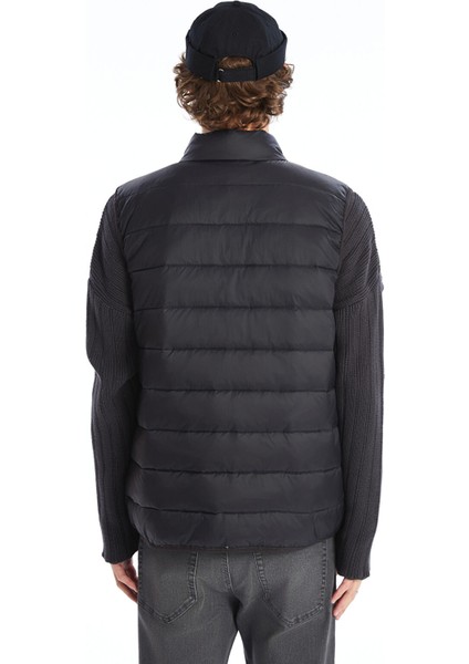 Yeni Sezon Standart Kalıp Dik Yaka Erkek Şişme Yelek indirimleri