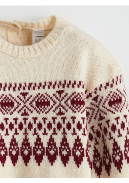 Yeni Sezon Bisiklet Yaka Kız Çocuk Triko Kazak modelleri